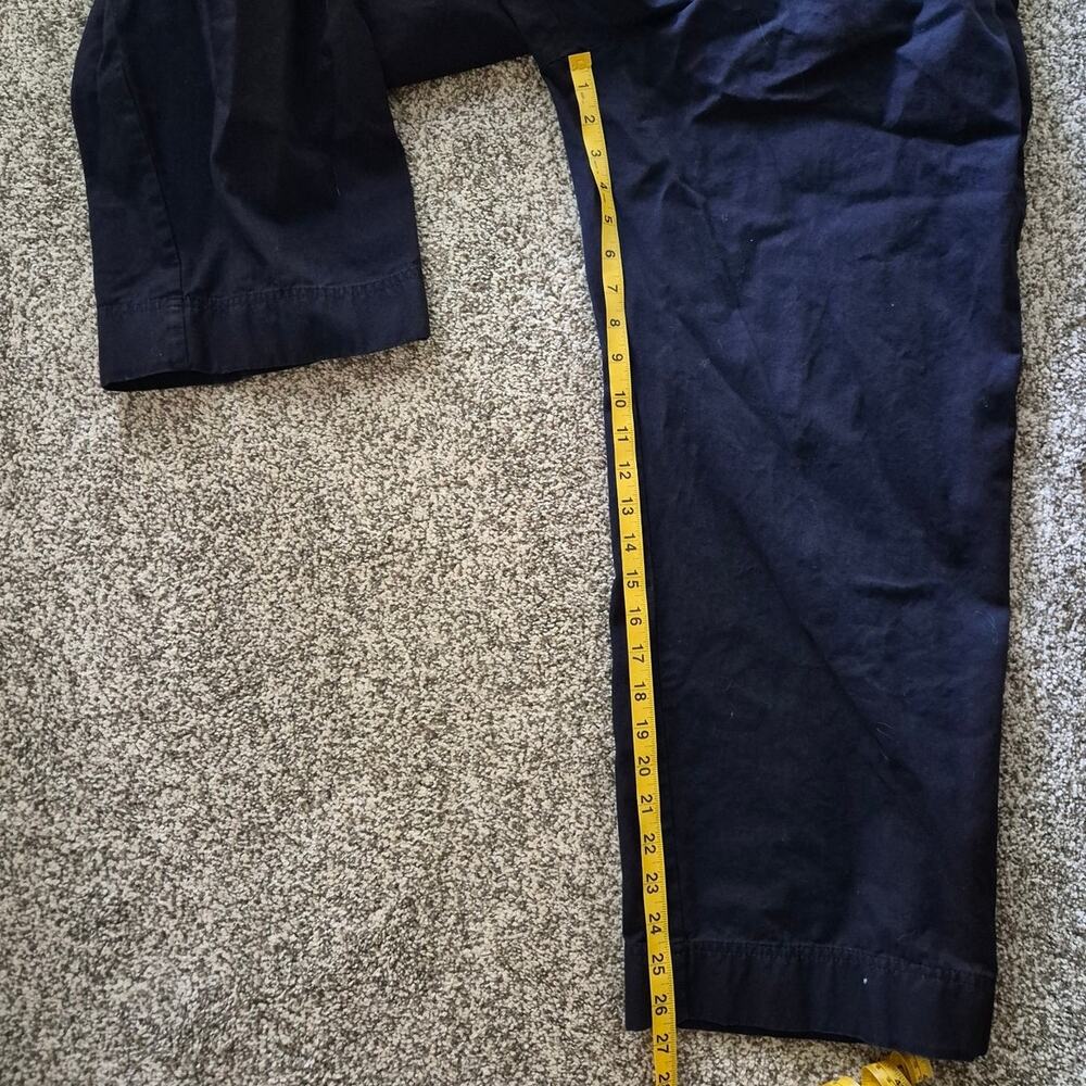 COS Utility Belted Cotton Jumpsuit in Navy Blue Size 10 - Picture 9 of 9